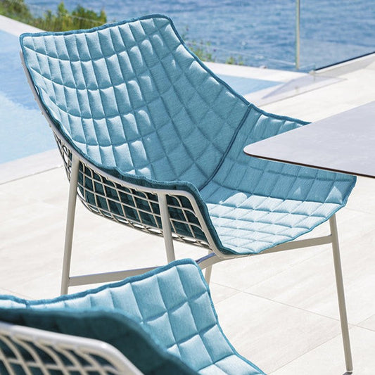 Soft-Grid Lounge Dining Chair