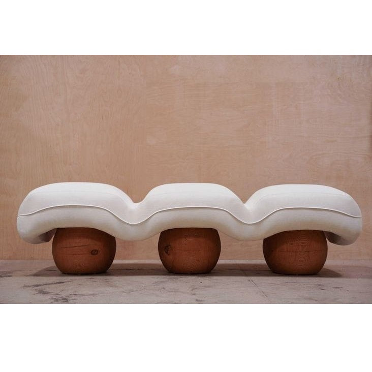 Bench with a distinctive elegant design