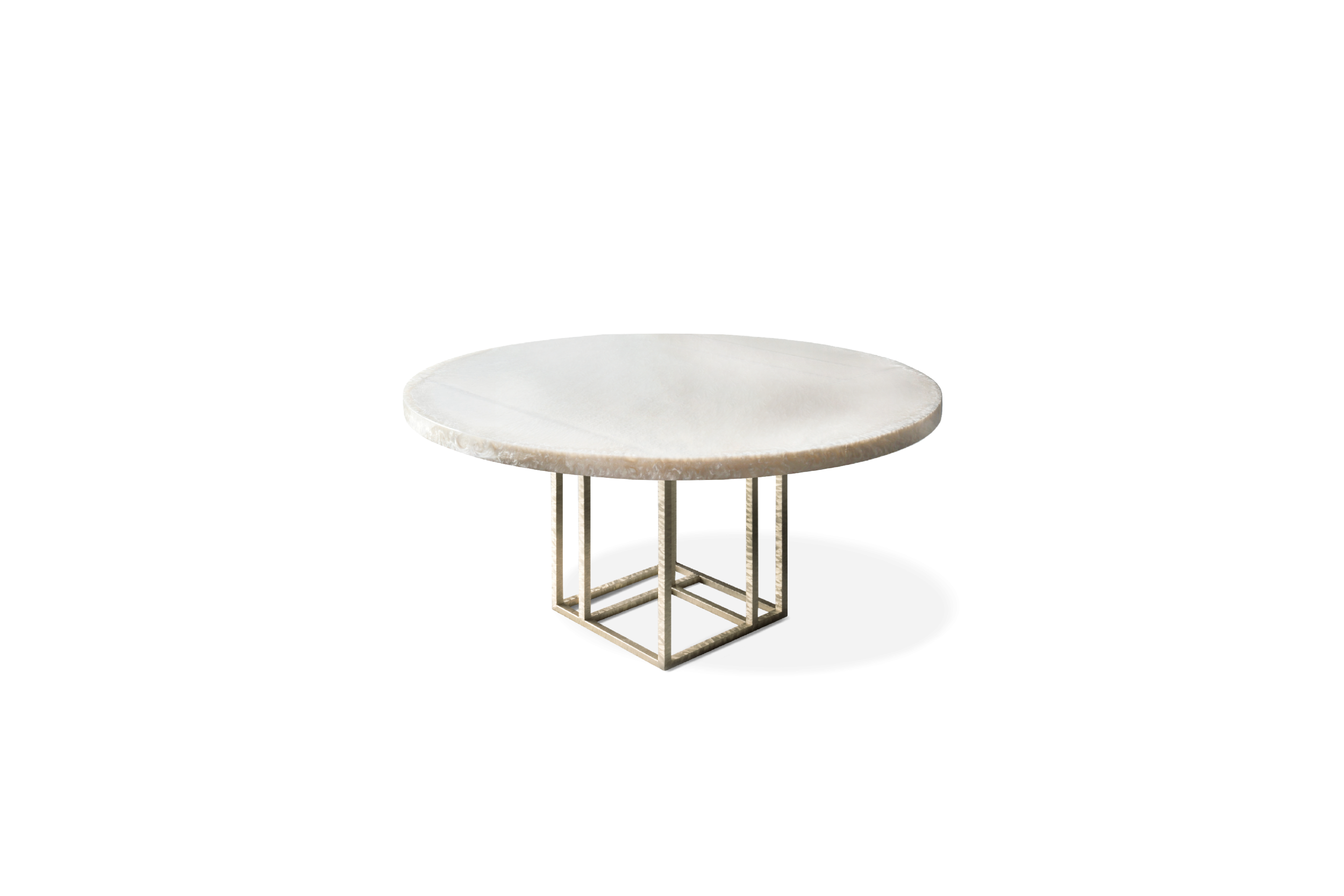 Luxury Round Metal Base Table