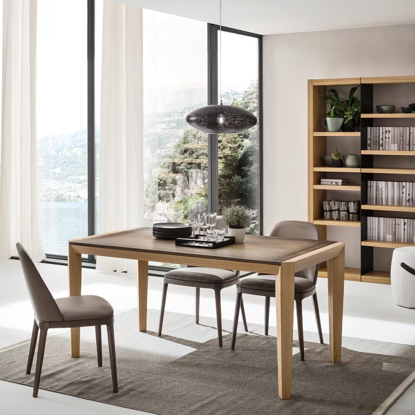 Karol gray dining chair