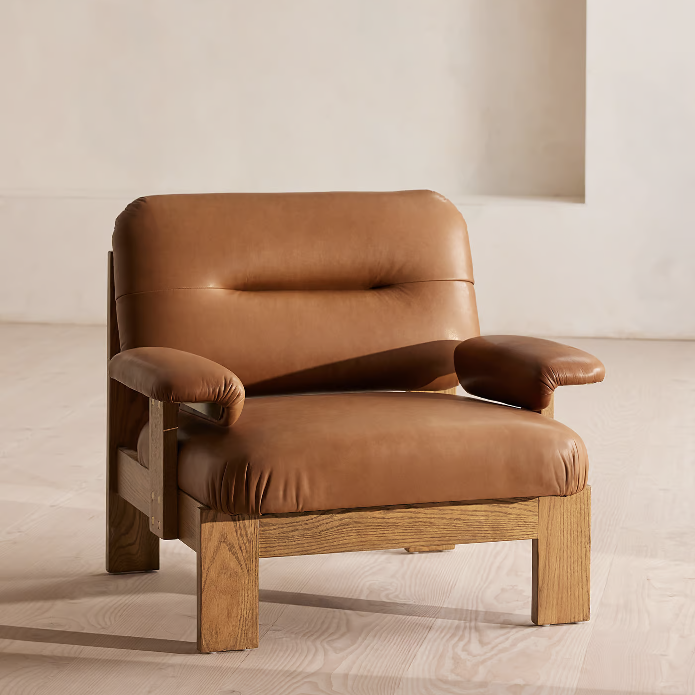 Hulan Leather Armchair
