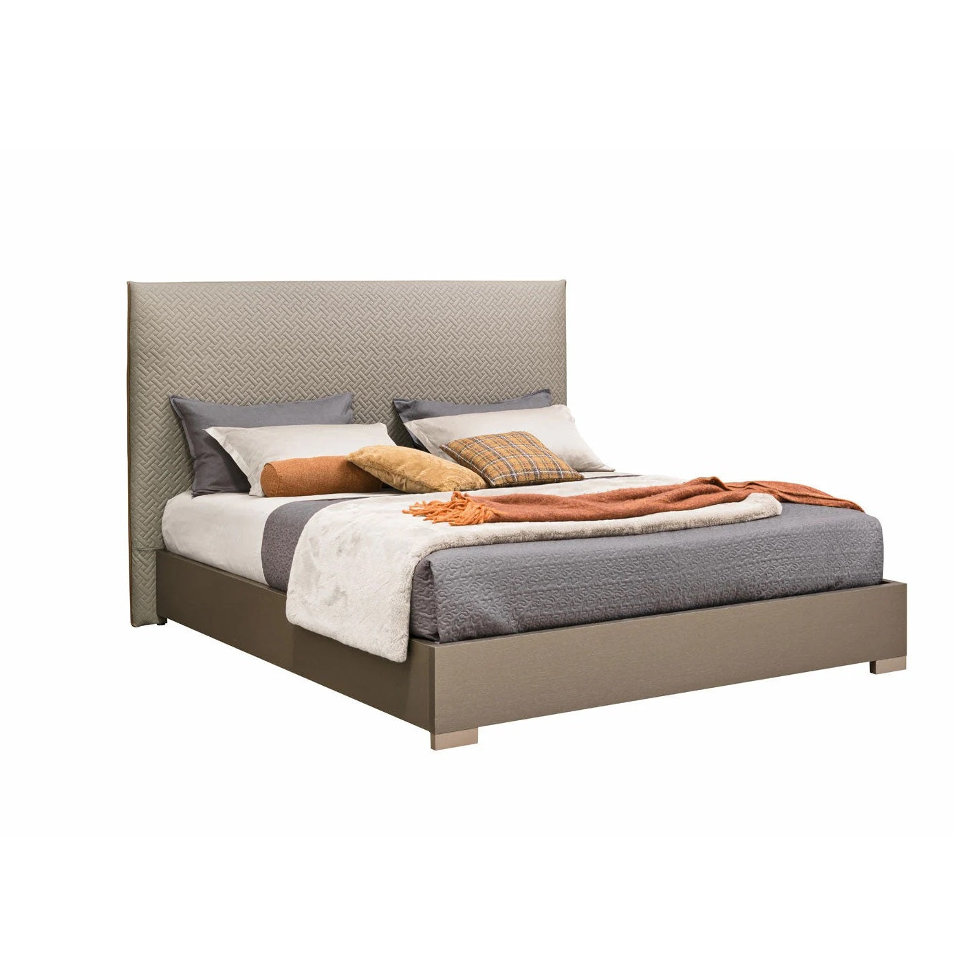 Warm Tones Rhombus Bedroom