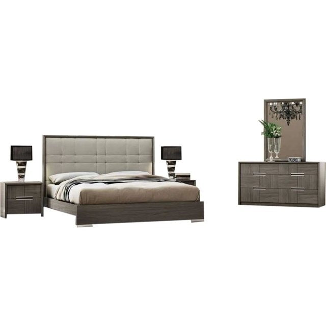 Bedroom with a distinctive style