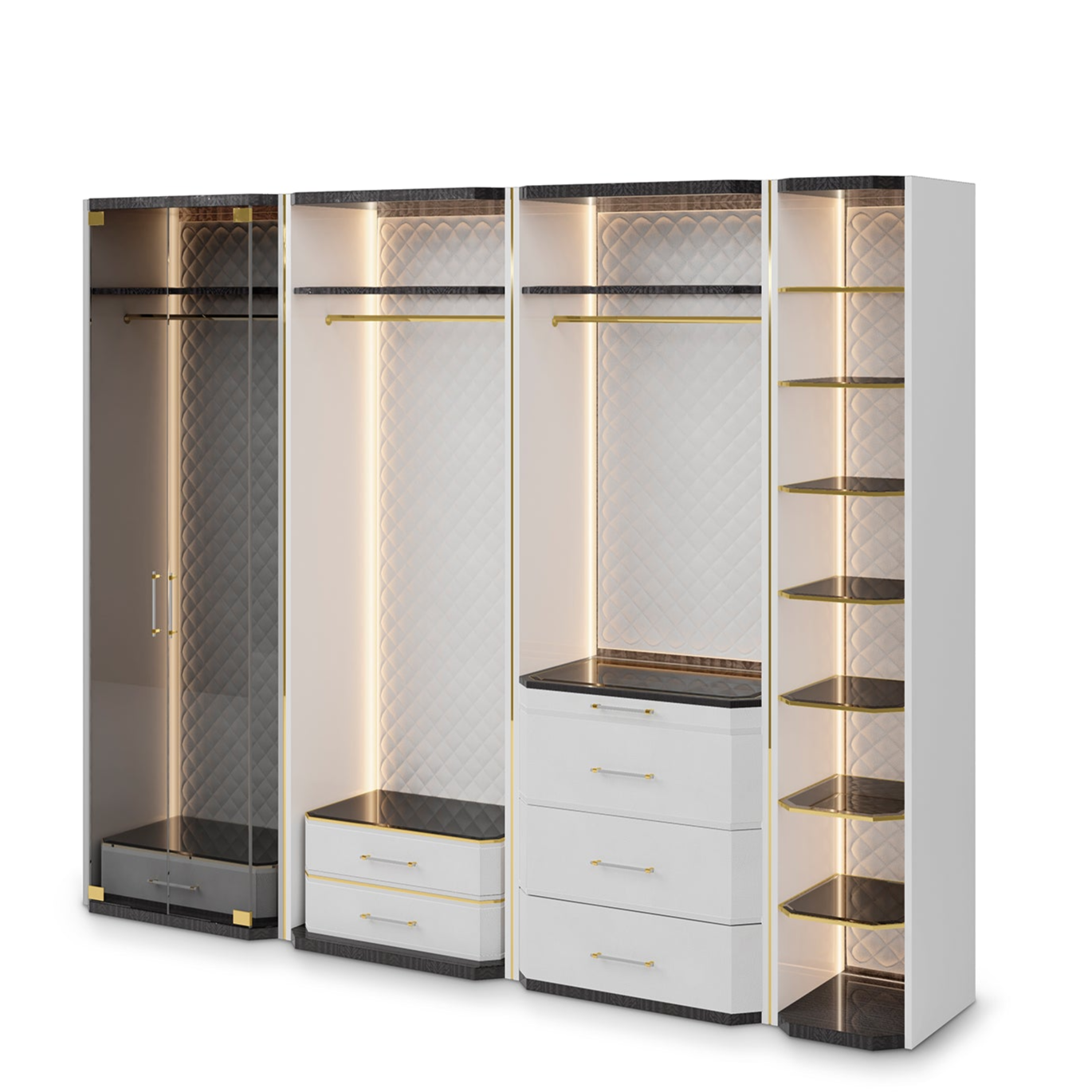 Modern Luxe Wardrobe System