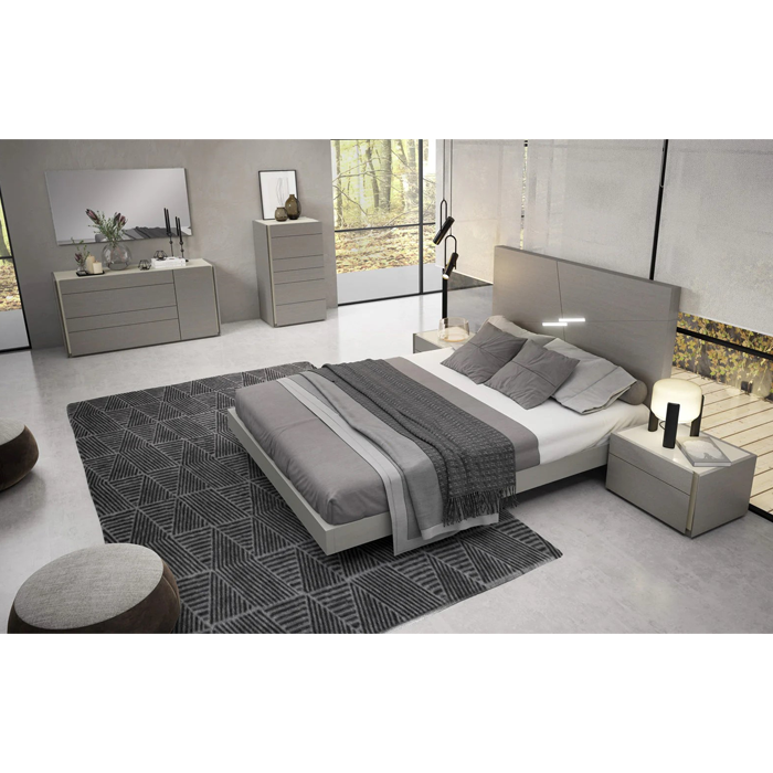 Premium bedroom in gray