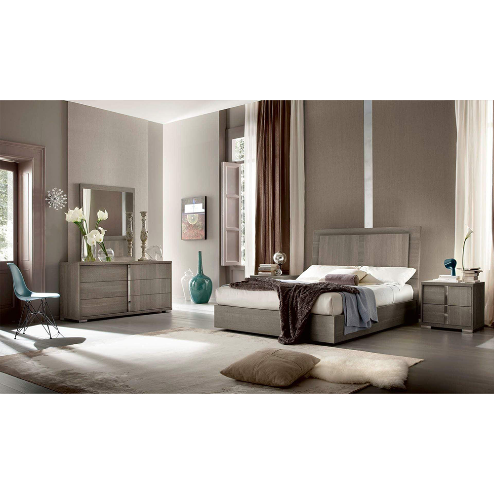 Sophisticated Eco Veneer Italian Bedroom Collection