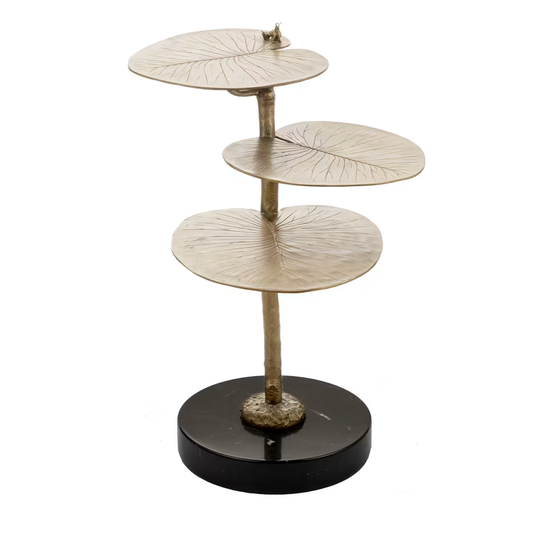 Oak 06 bronze side table