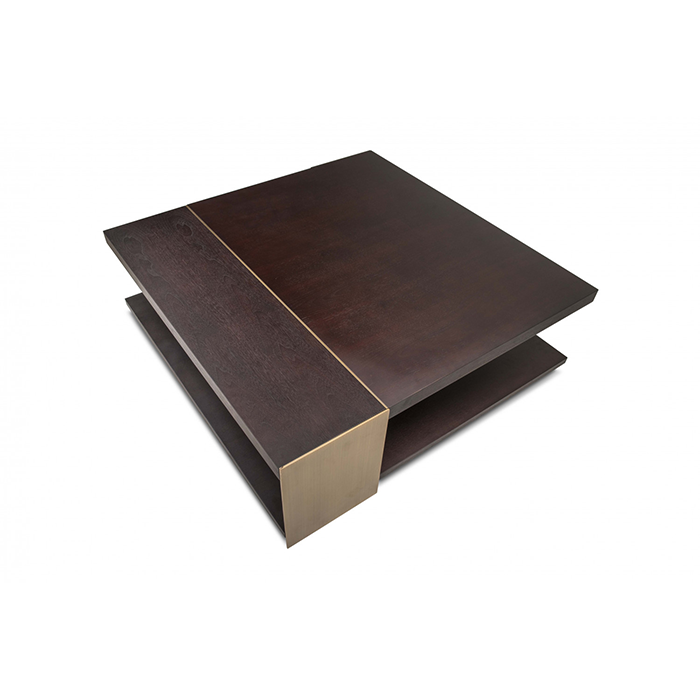 Brass Elegance Coffee Table