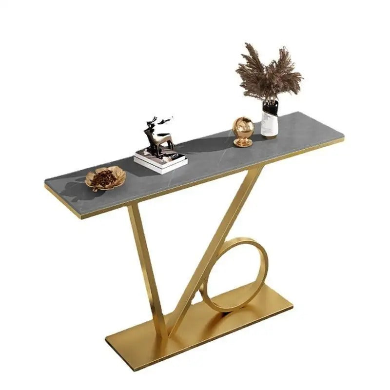 European metal console