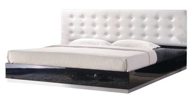 Black Lacquer Milan Bedroom