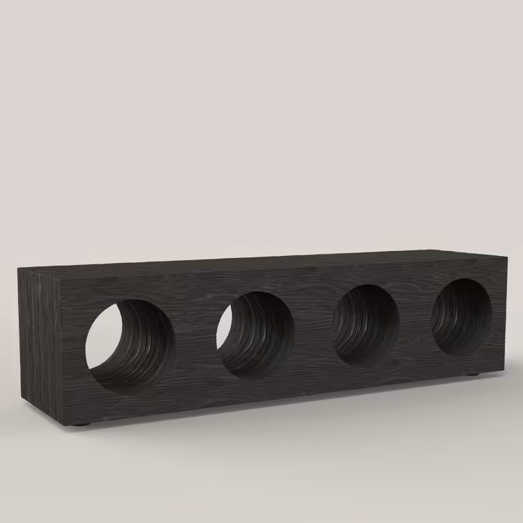 Coda v2 sculptural bench