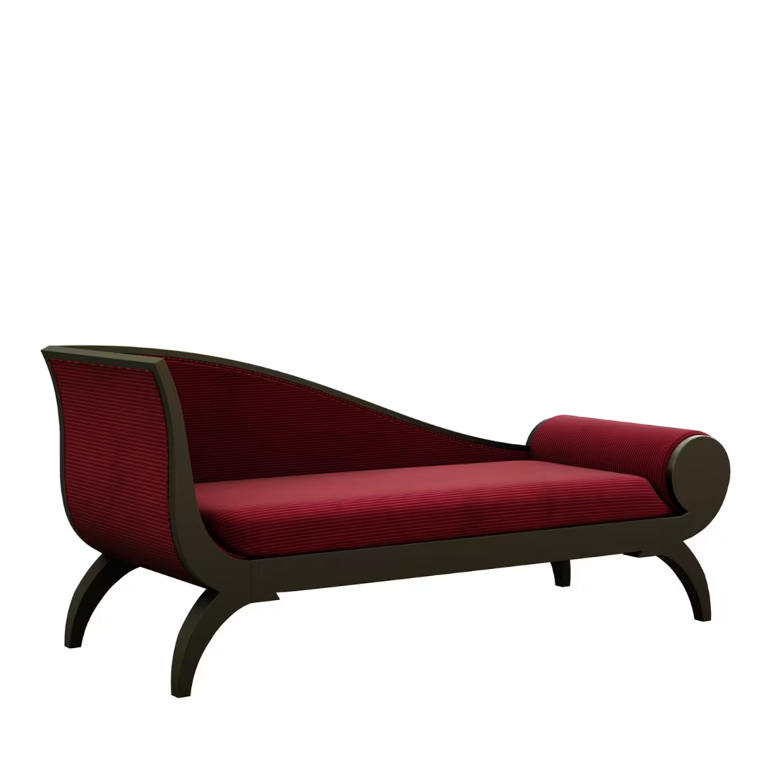 Paolina red dormeuse