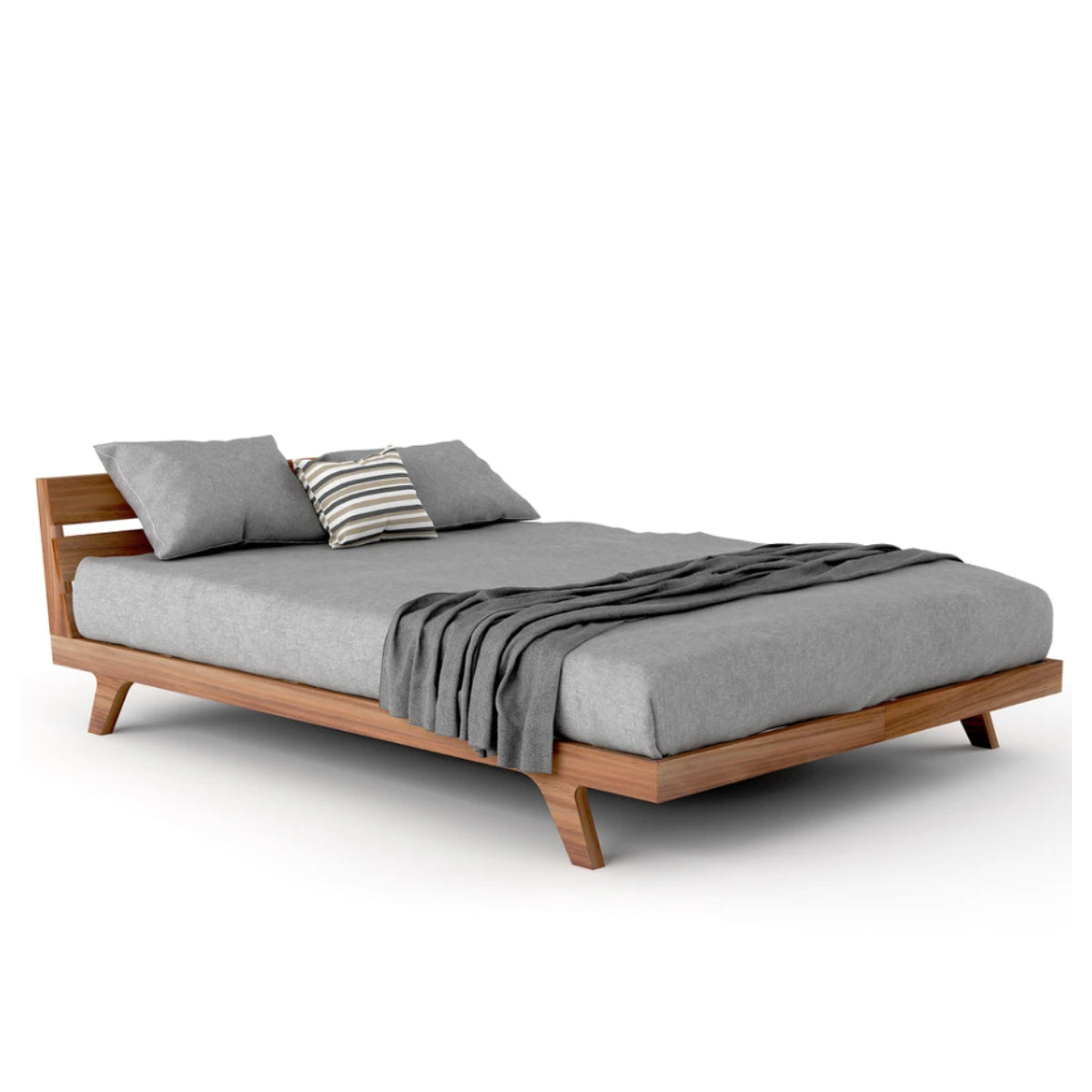 Luxury wooden bed