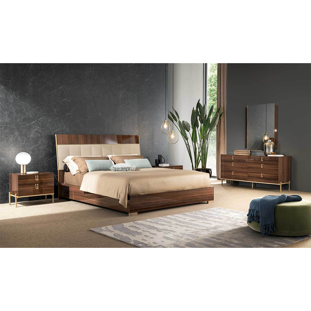 Italian Golden Glow Bedroom