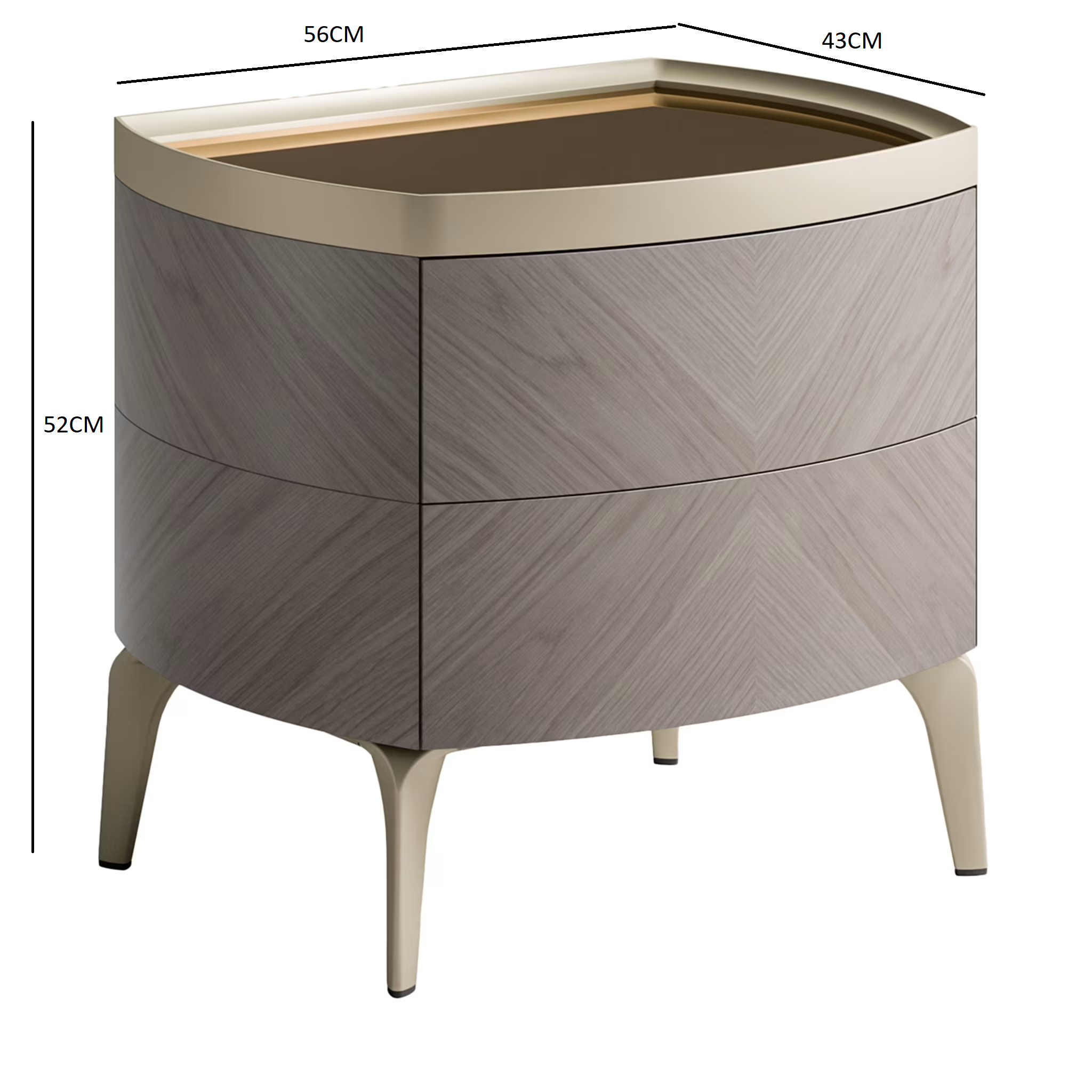 Allure nightstand