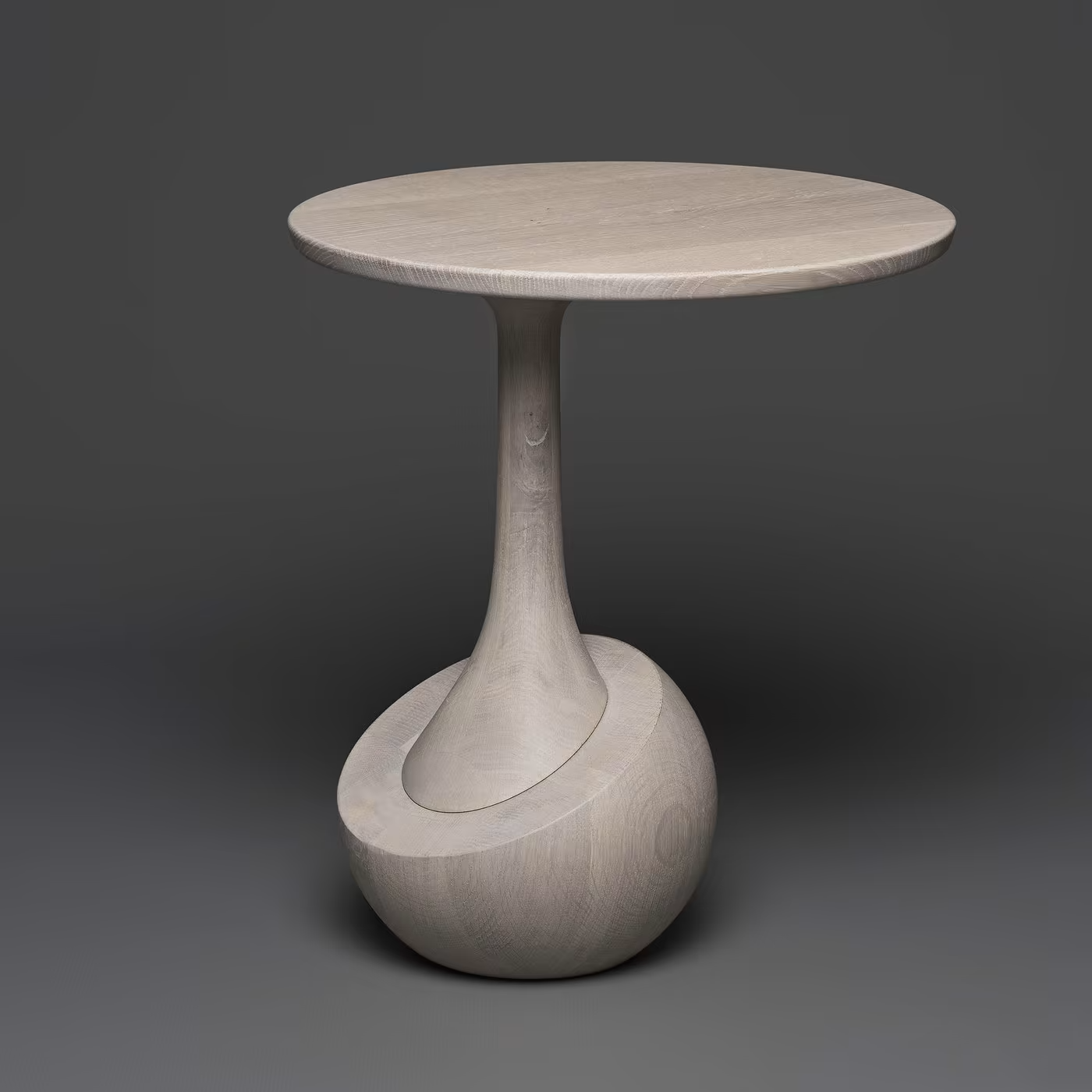 Achille wooden side table