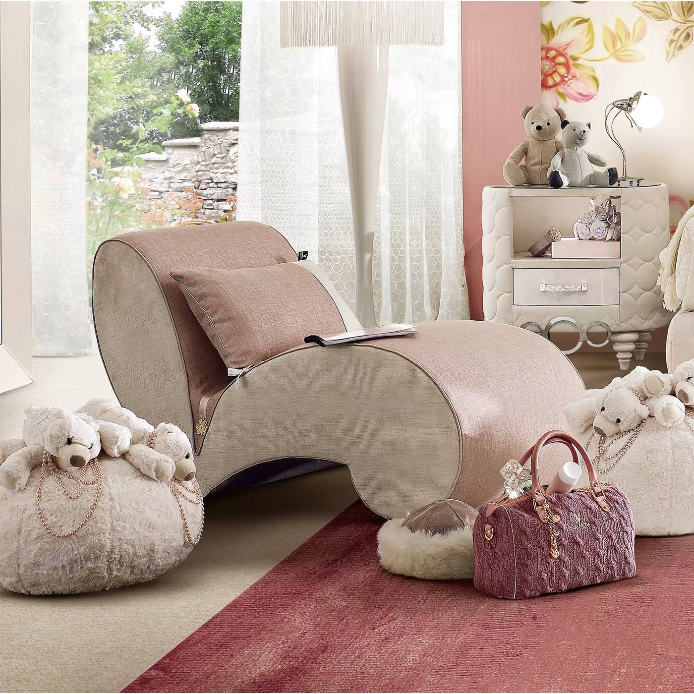 Jn 122 chaise lounge