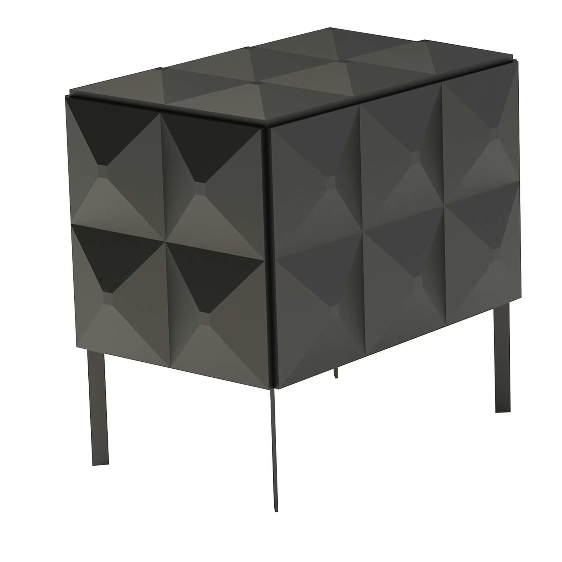 Belmondo bedside table black