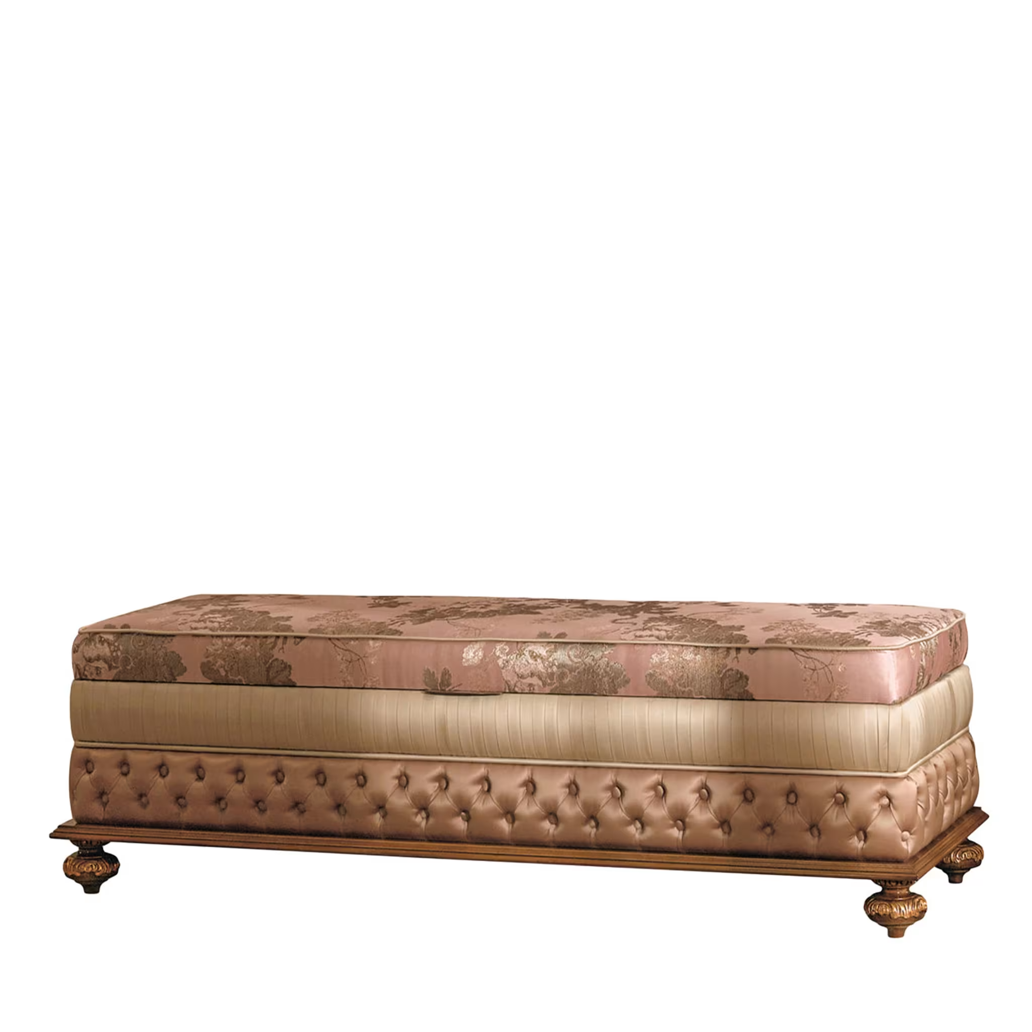 Upholstered storage bench