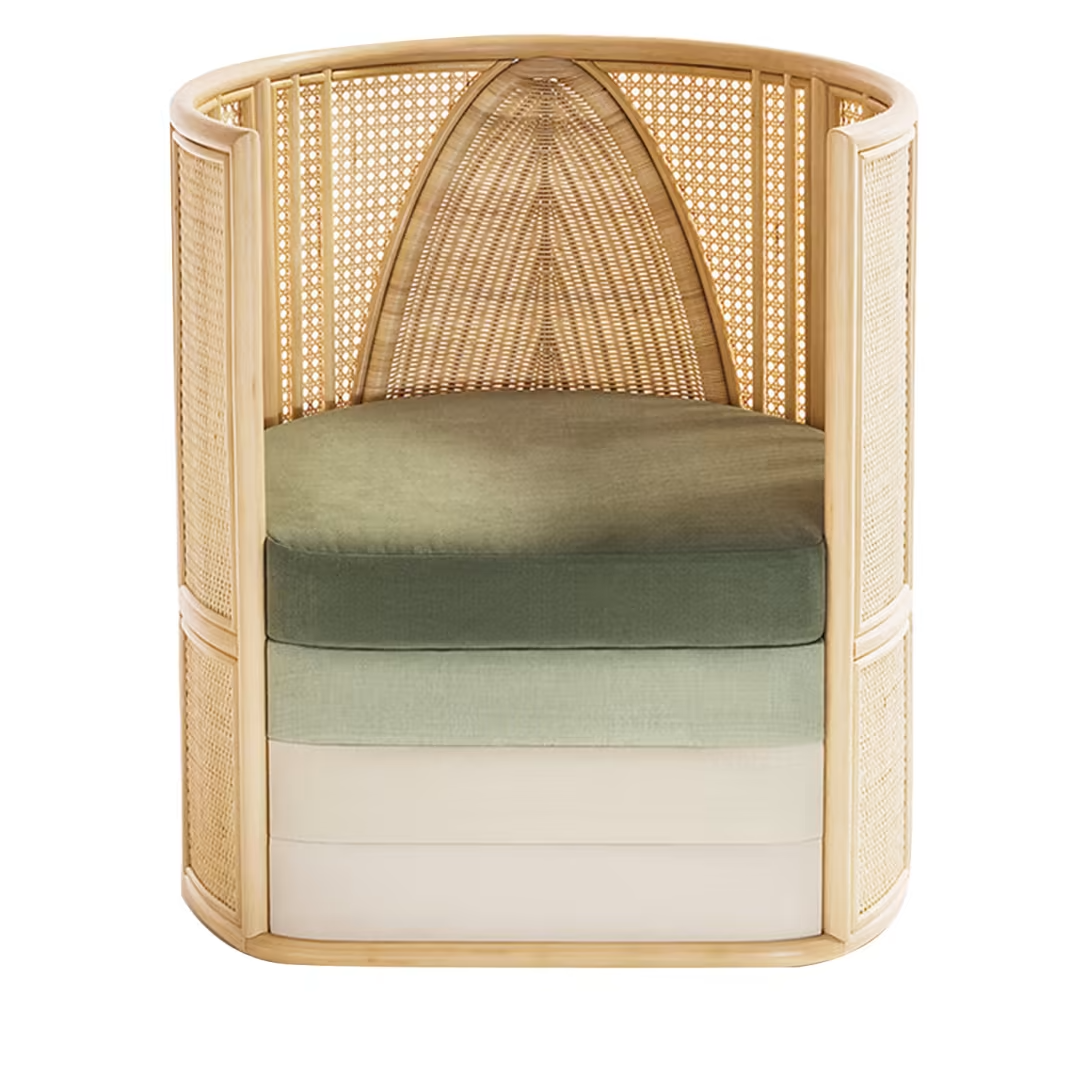 كرسي بتصميم ريفي فاخر