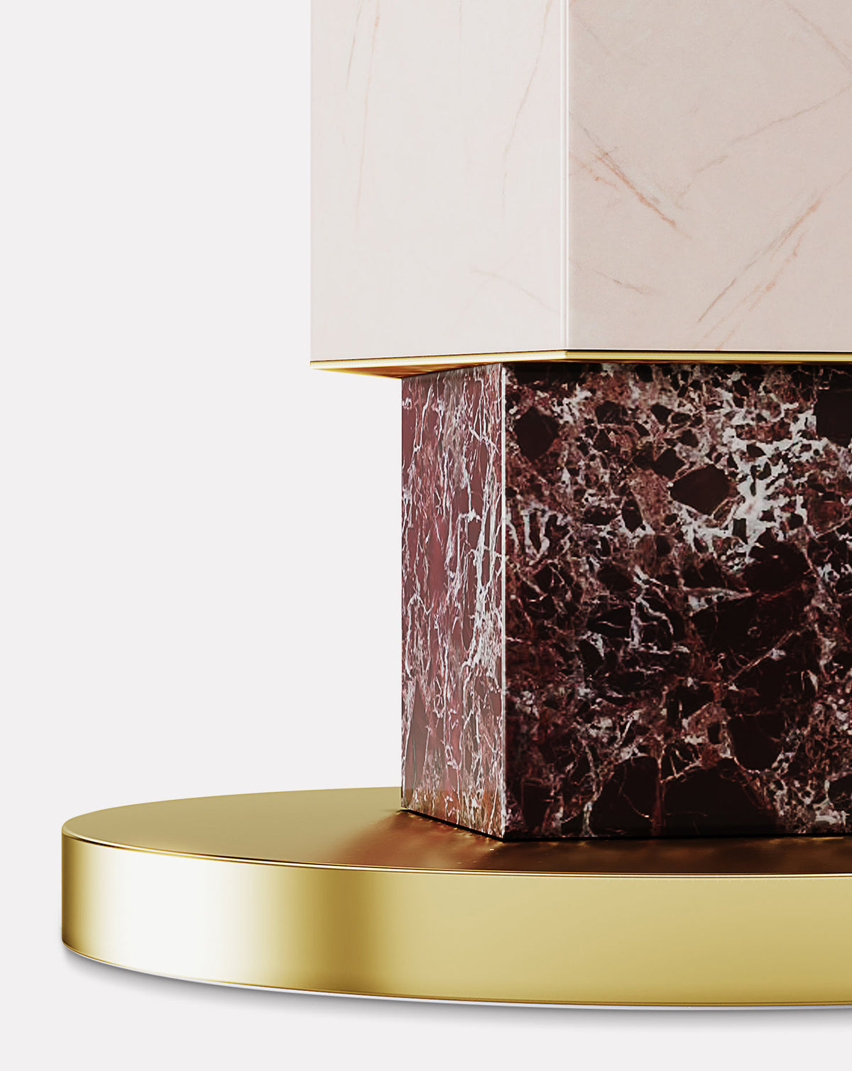 Round Natural Marble table