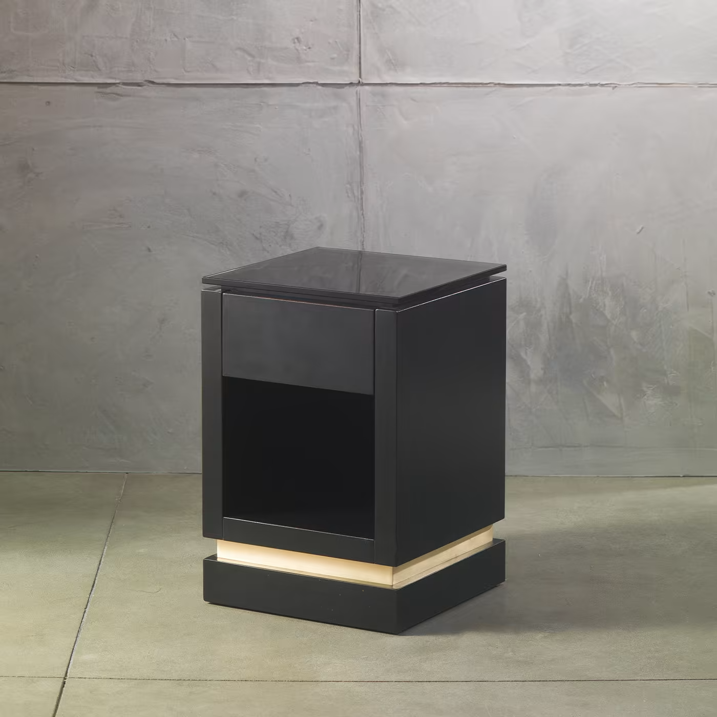Cube bedside table