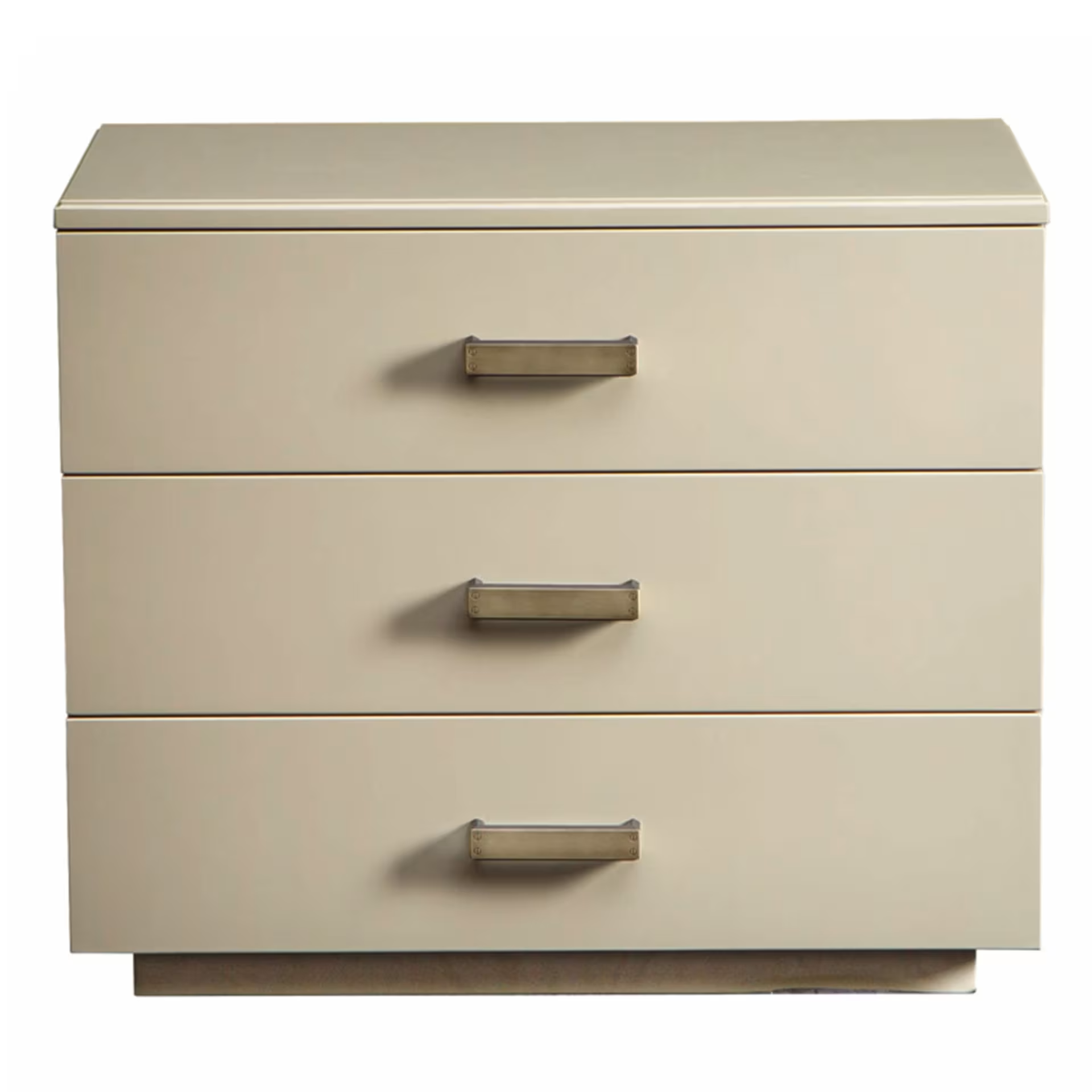 Loft 3-drawer nightstand