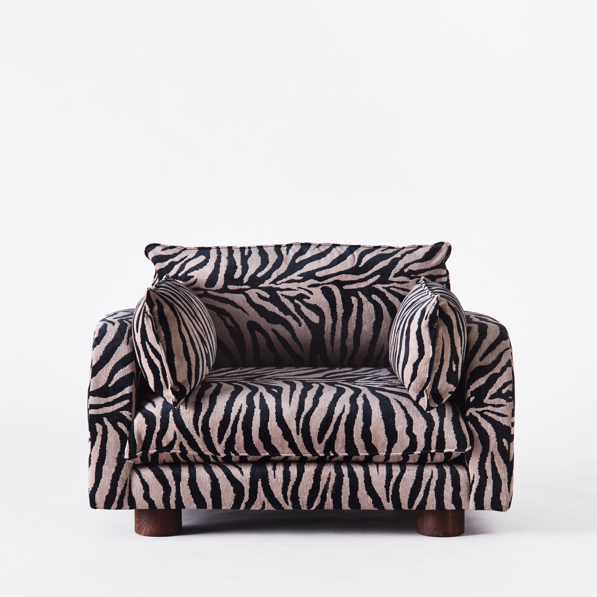 Zebra Elegance Lounge Chair
