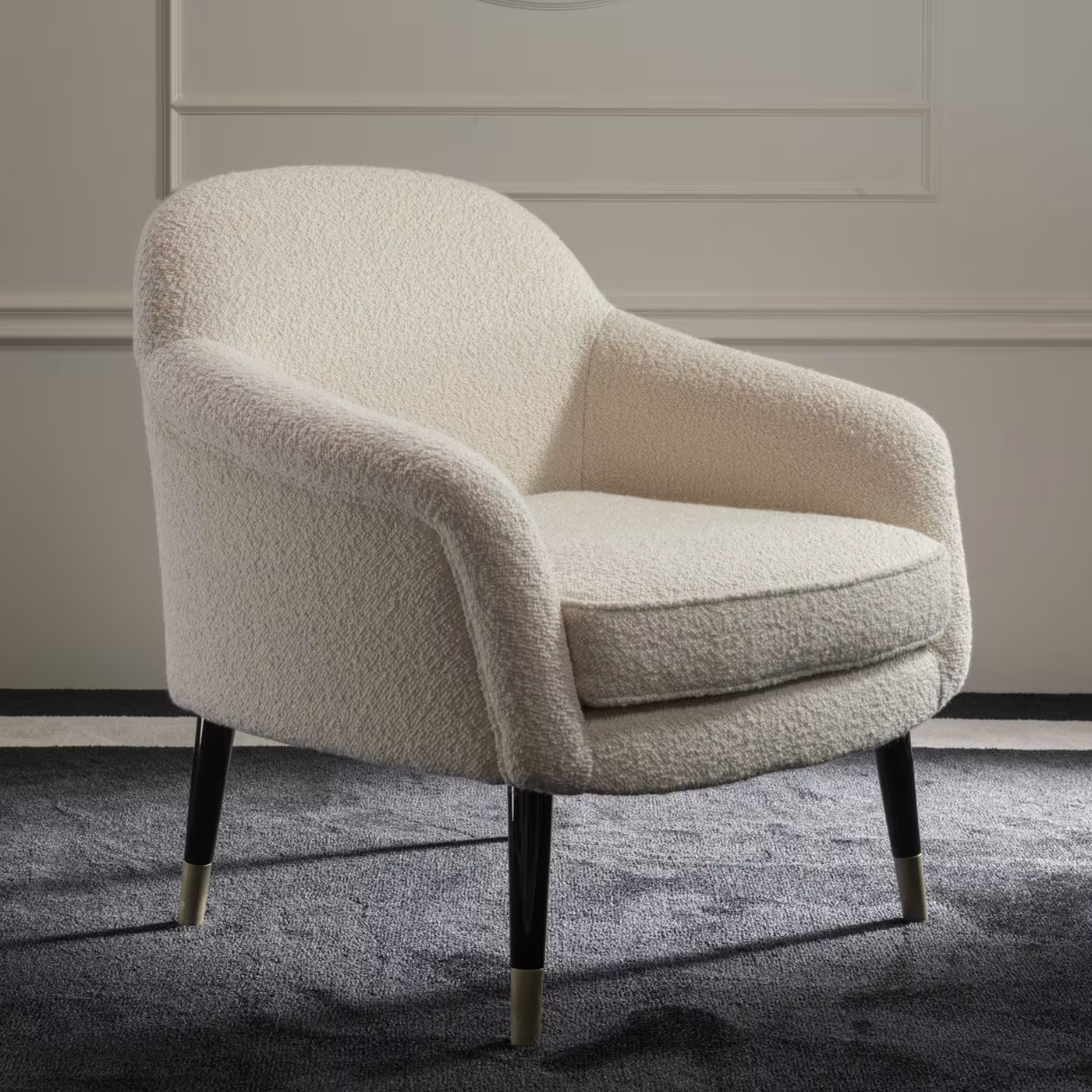Bernadette white armchair