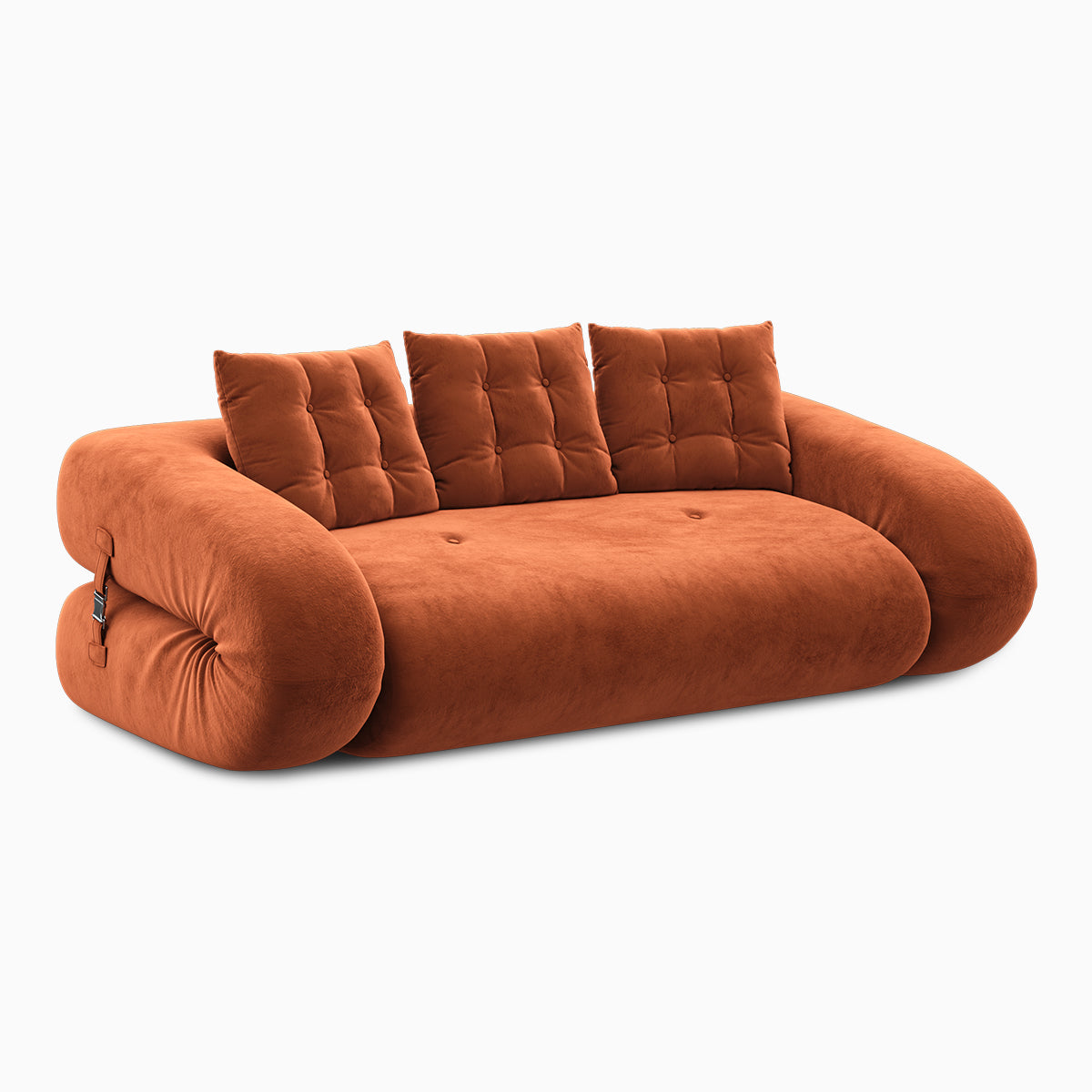 Velvet Upholstered Sofa Bed