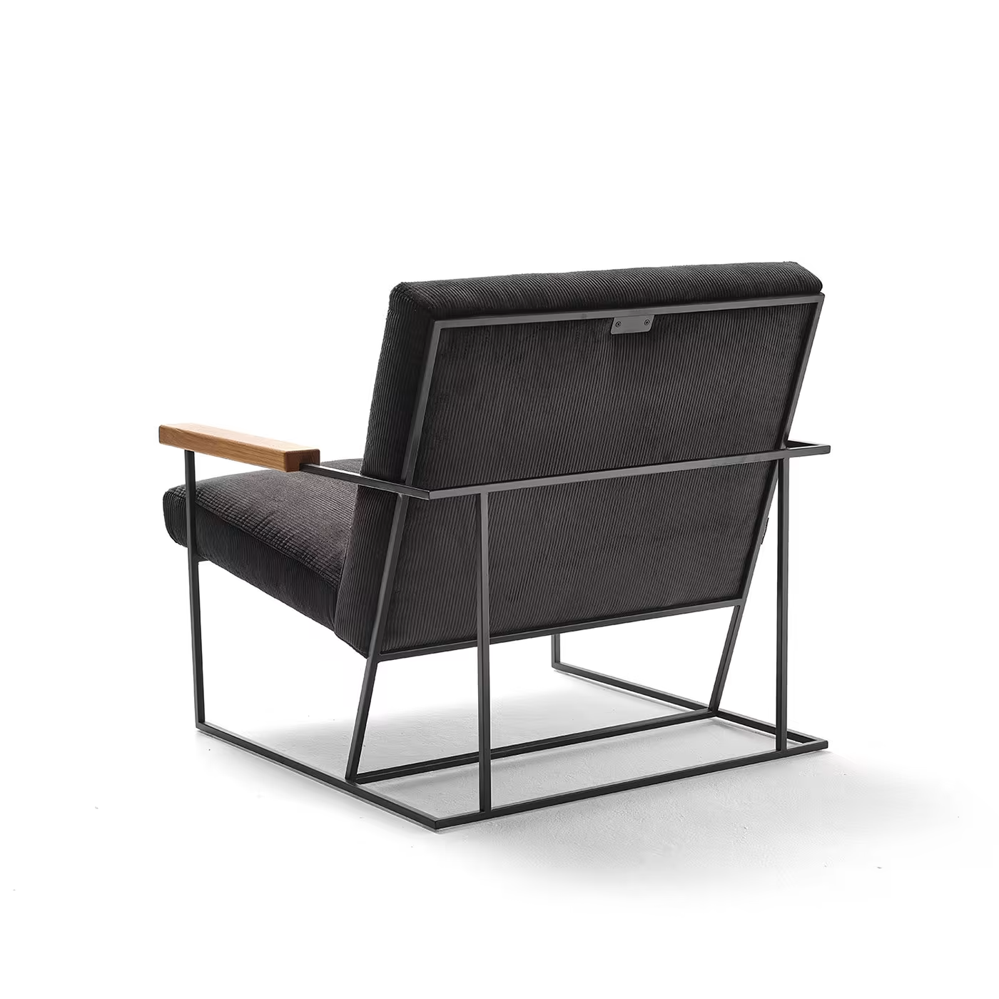 Gotham black armchair