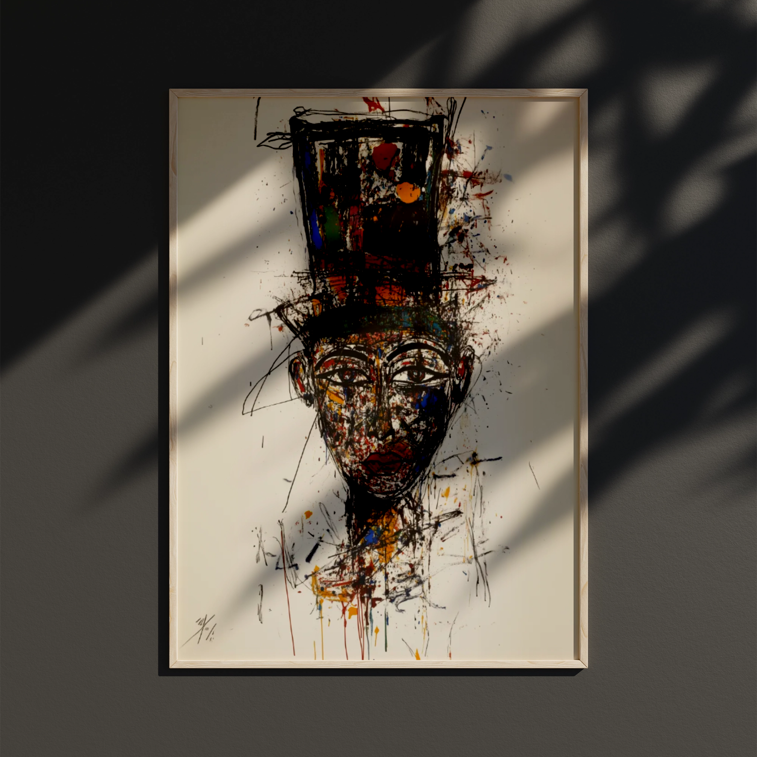 فن جداري من سحر قديم