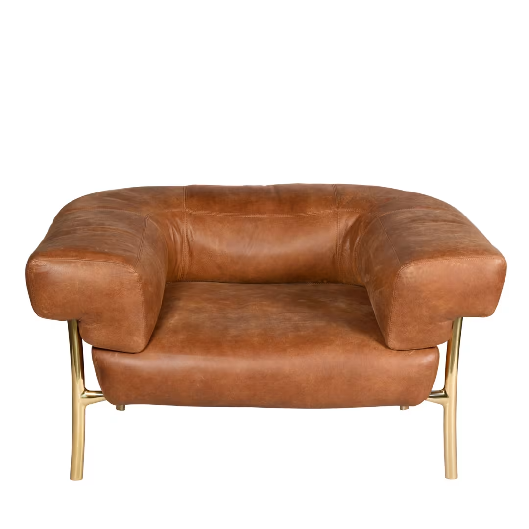 Katana tobacco armchair