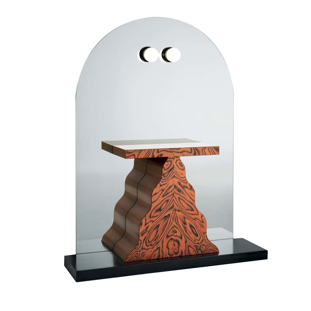 Sybilla mirror with console