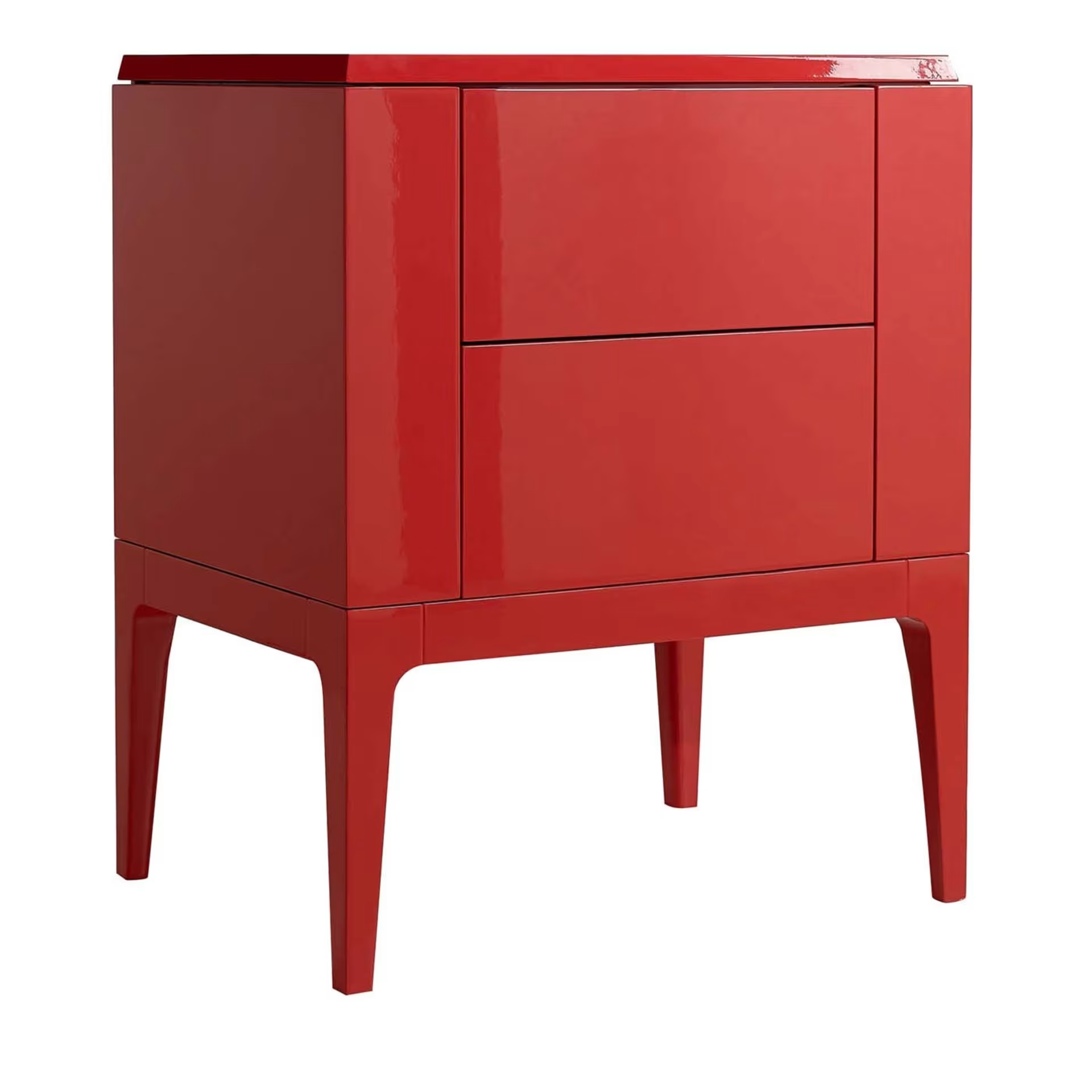 Zarafa red nightstand