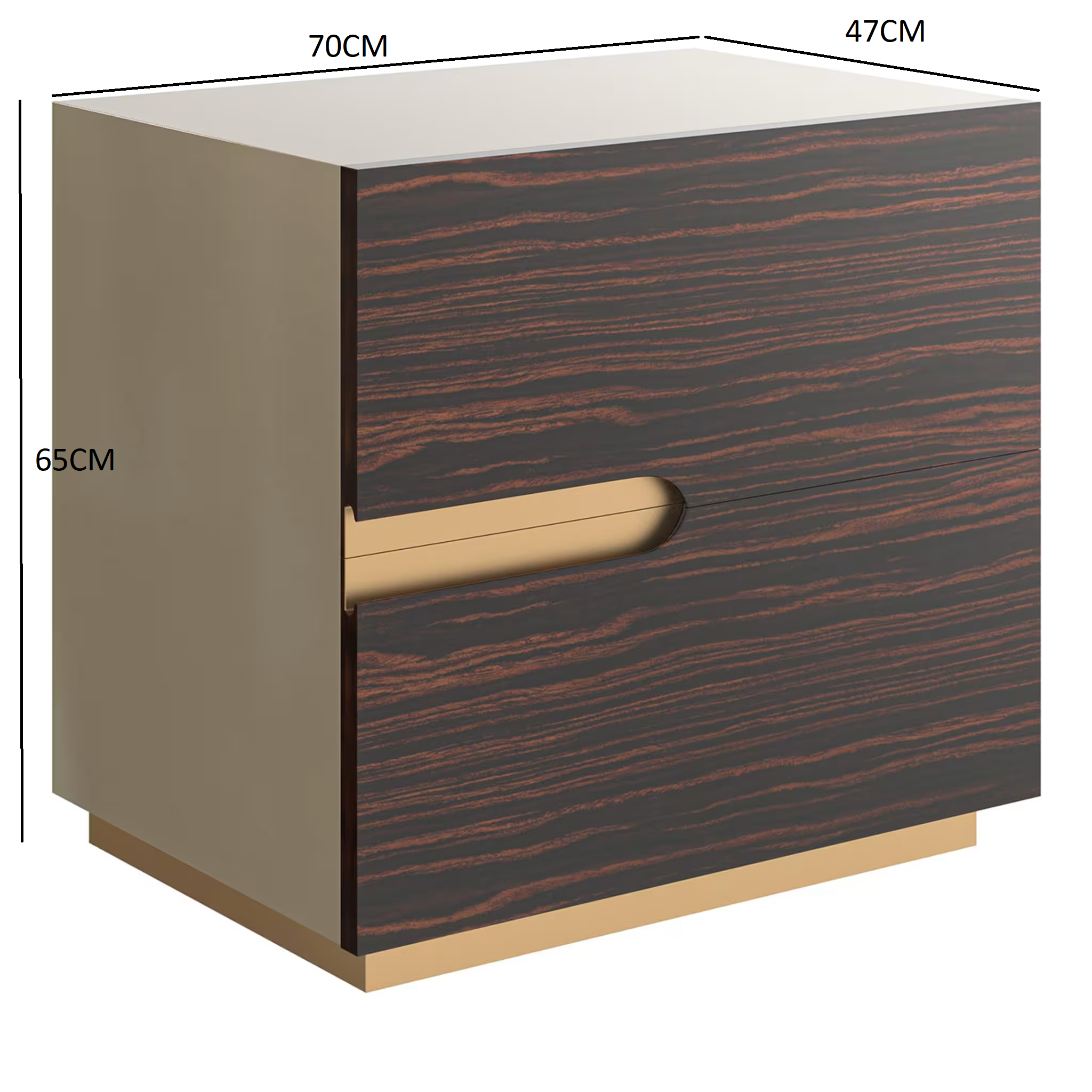 Brando bedside table