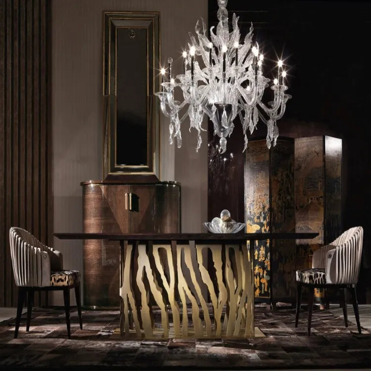 Luxury Zebra Dining Table