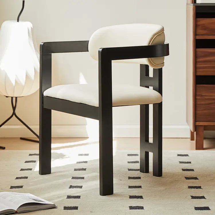 Single velvet dining chairs