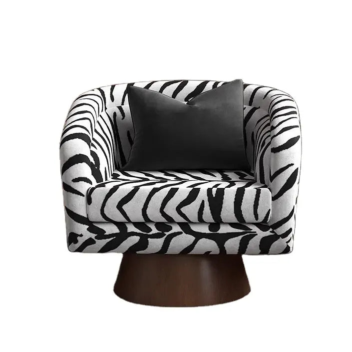 Zebra Print Elegance Armchair
