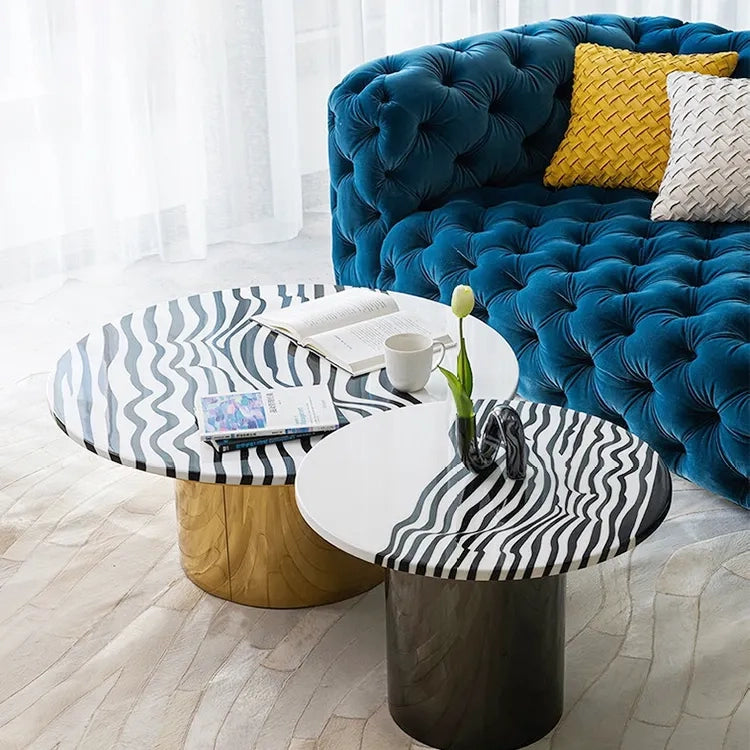 Zebra Harmony Center Tables