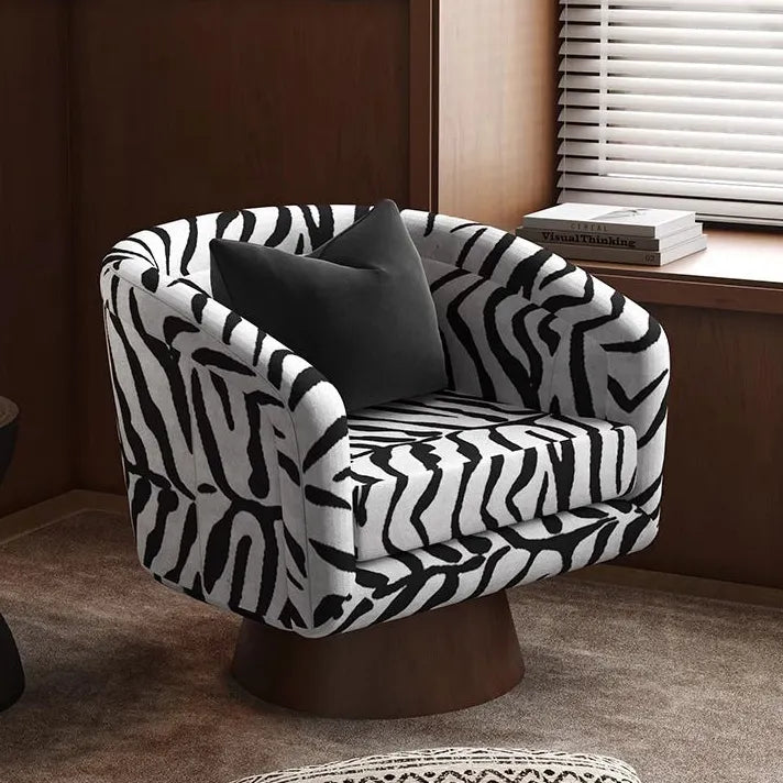 Zebra Print Elegance Armchair