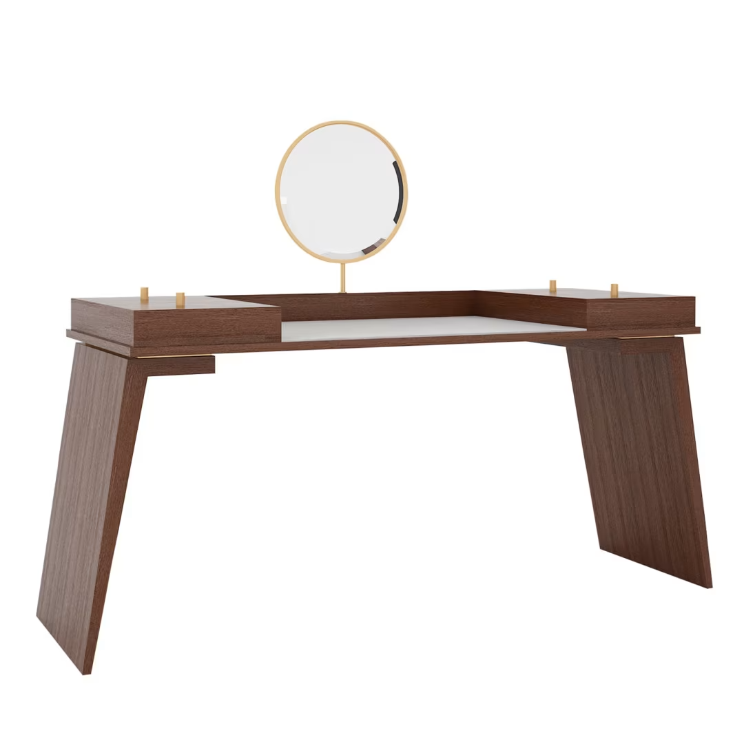 Hamptons wood vanity table