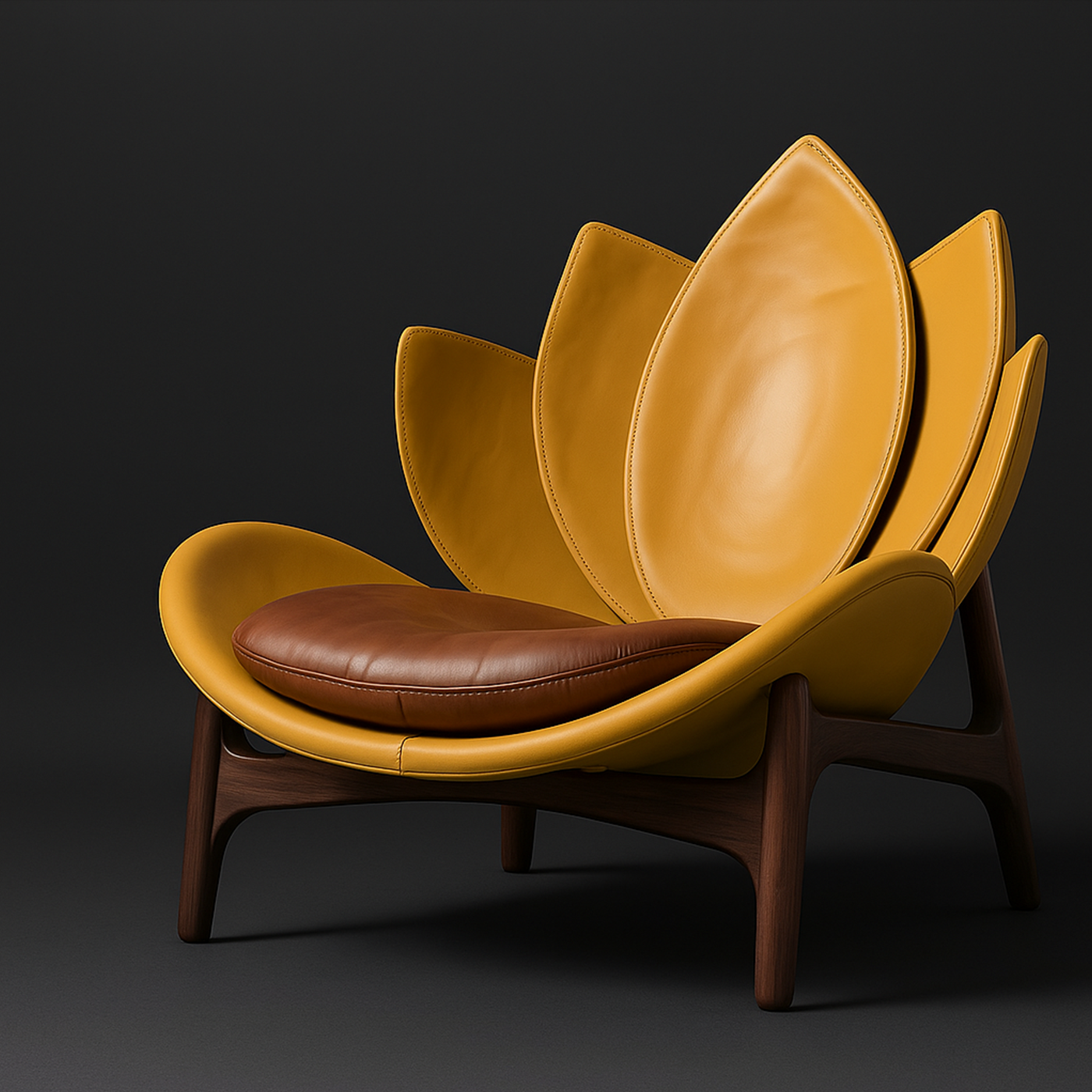 The Lotus Chair  by Lugar Nefertiti