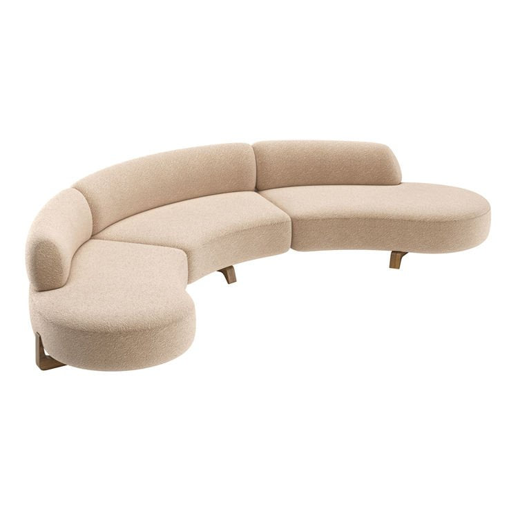 Distinctive and elegant corner sofa