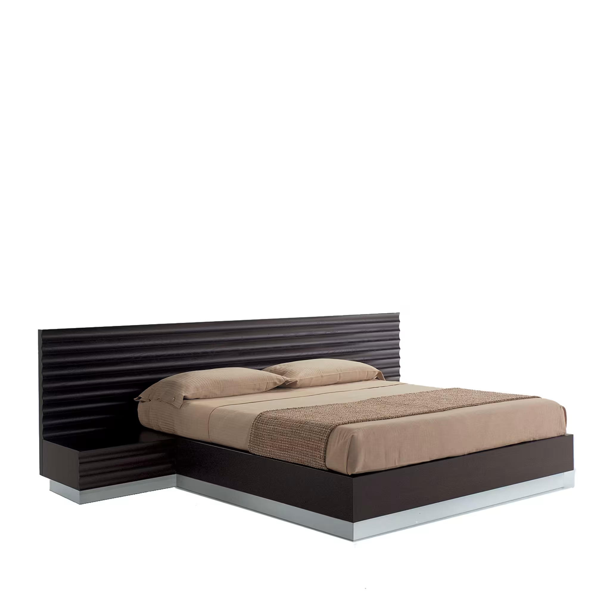 Jaco bed frame with nightstands
