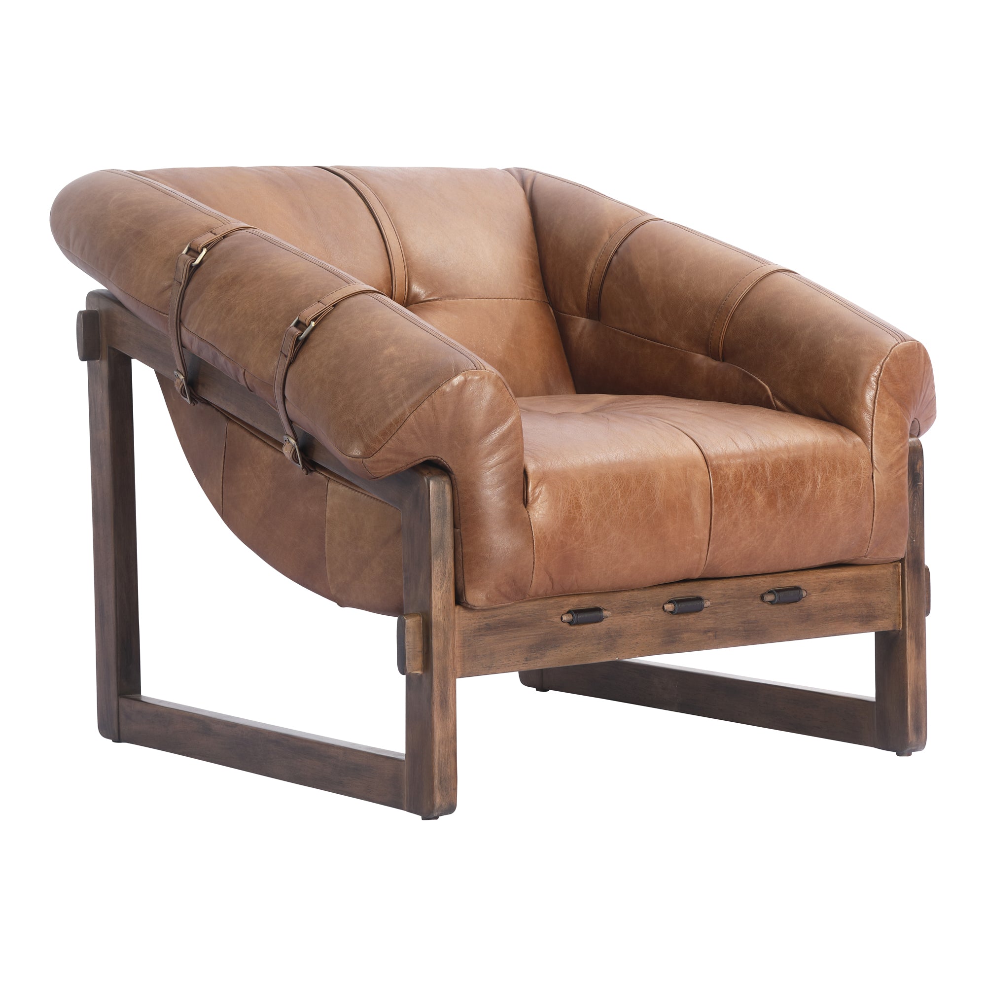 Luxury leather recliner chair
