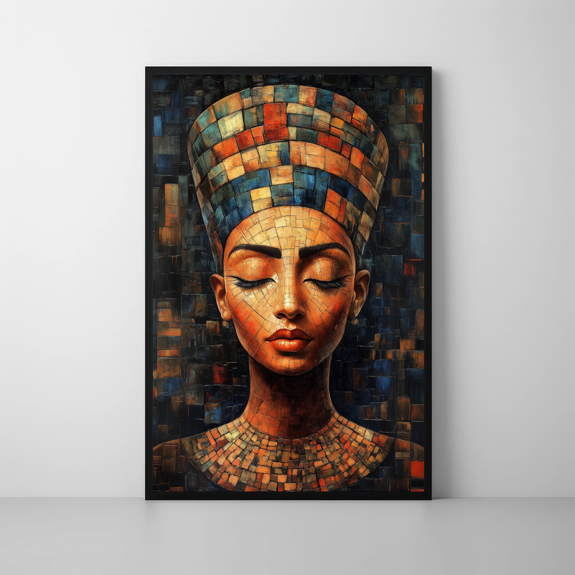 لوحة فنية جدارية بعنوان "الأفق الصوفي