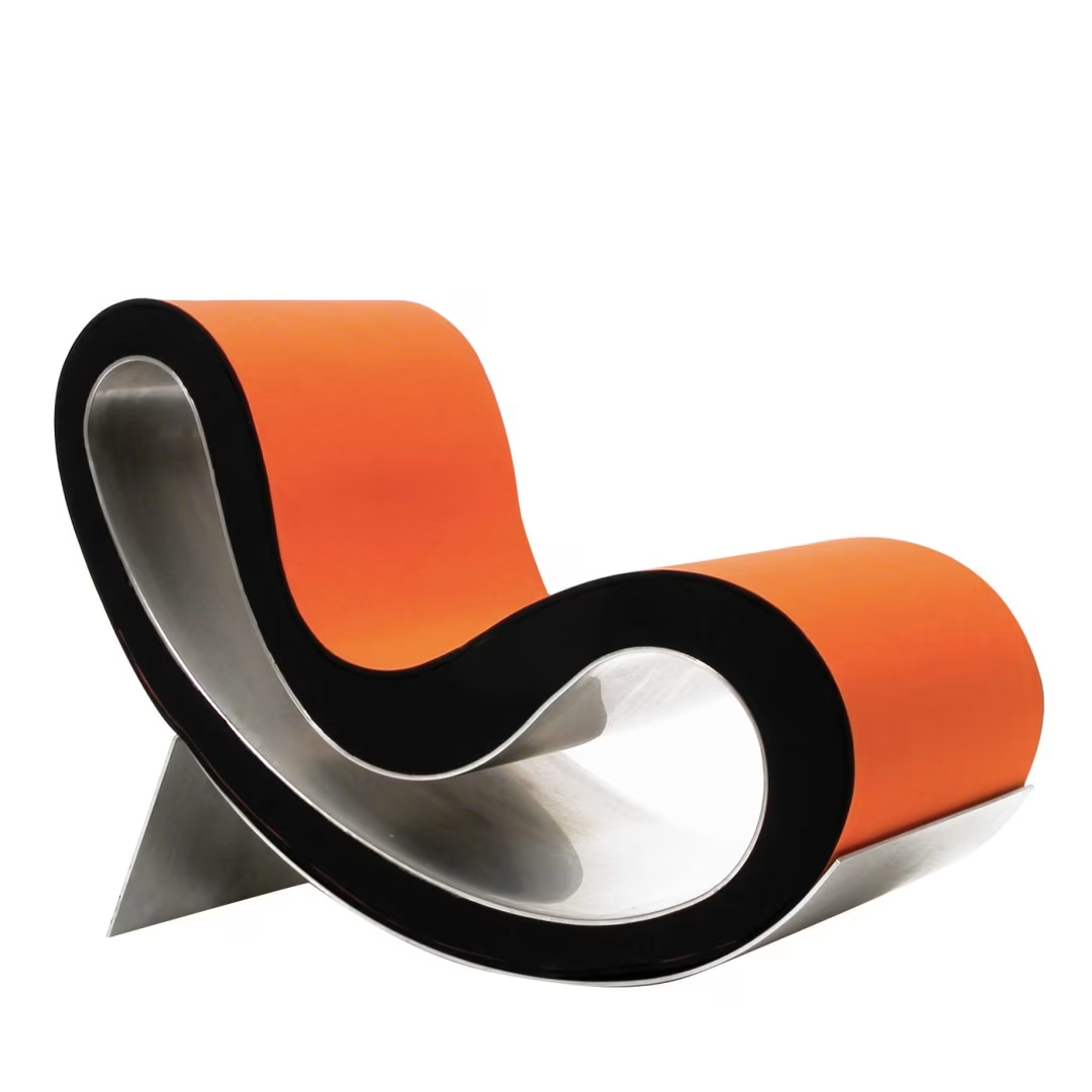 Wave armchair