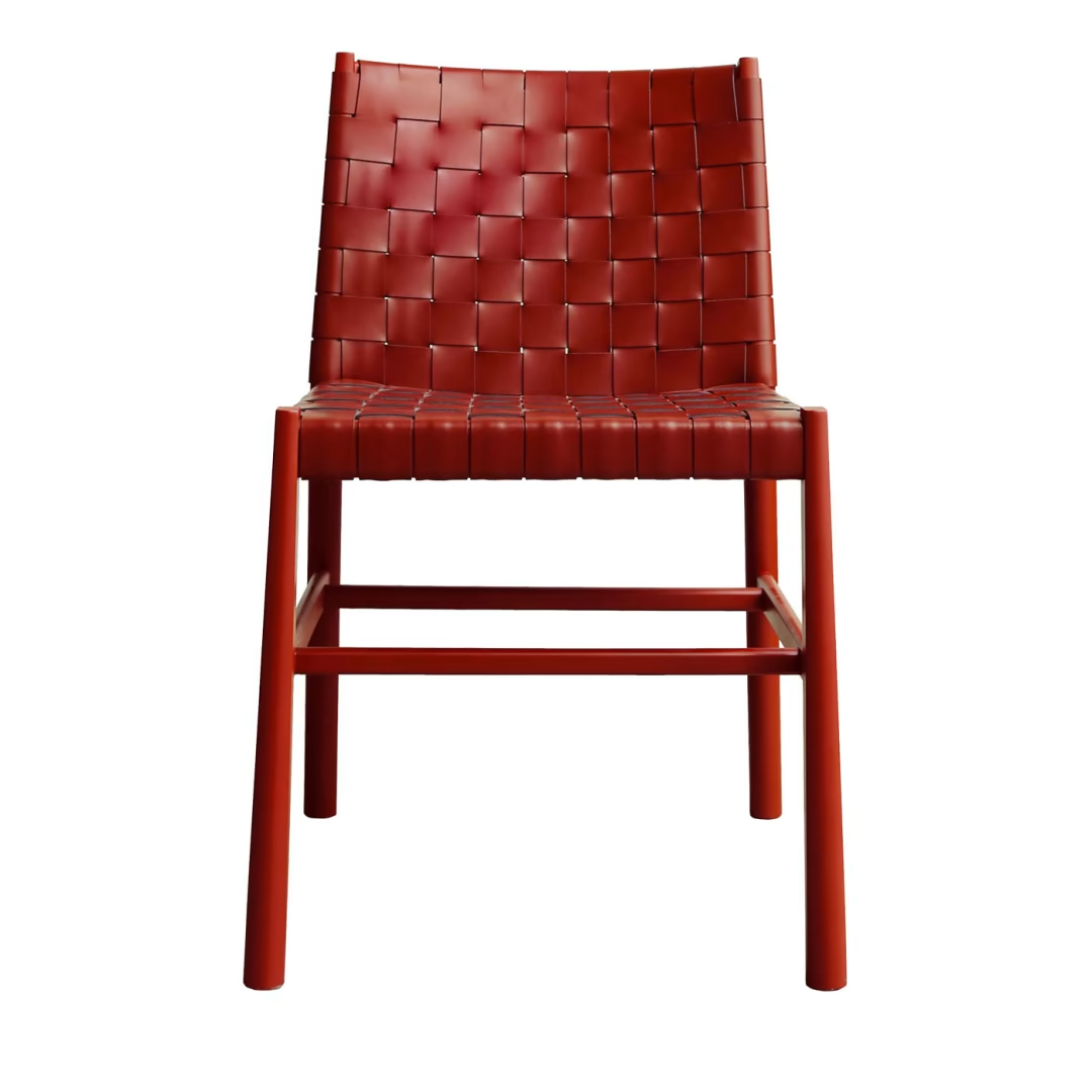 Julie burgundy chair