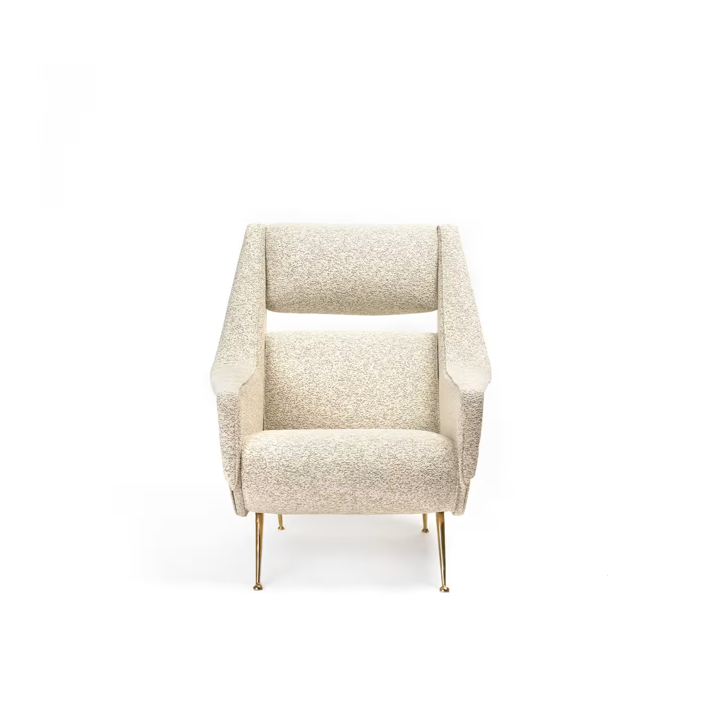 Richard white armchair